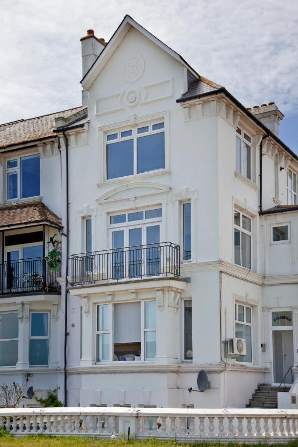 Beachfront Compact Coastal Crib, Direct Sea Views & Air Conditioning Littlestone-on-Sea Εξωτερικό φωτογραφία